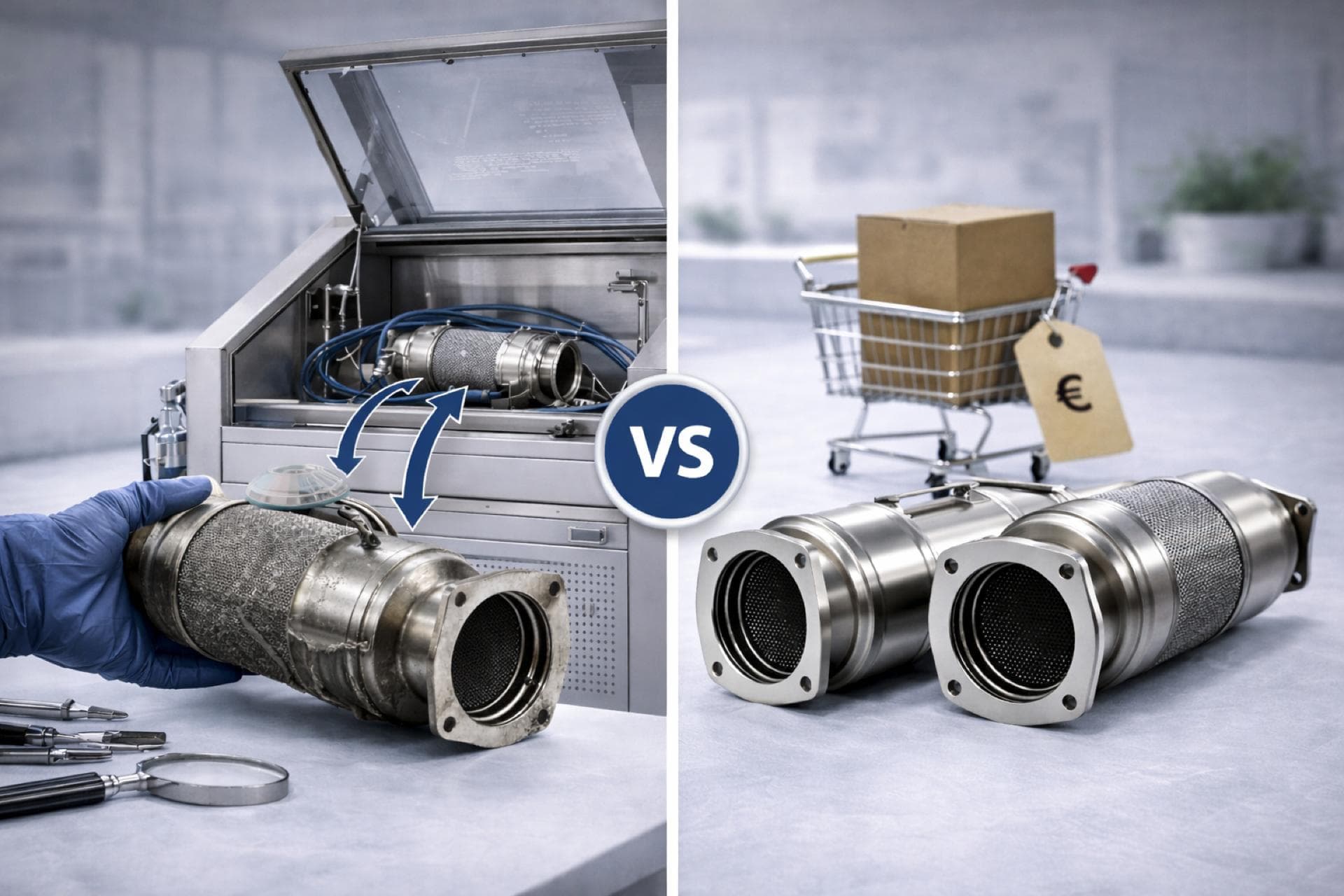 DPF-Reinigung vs. Neukauf: Was lohnt sich?